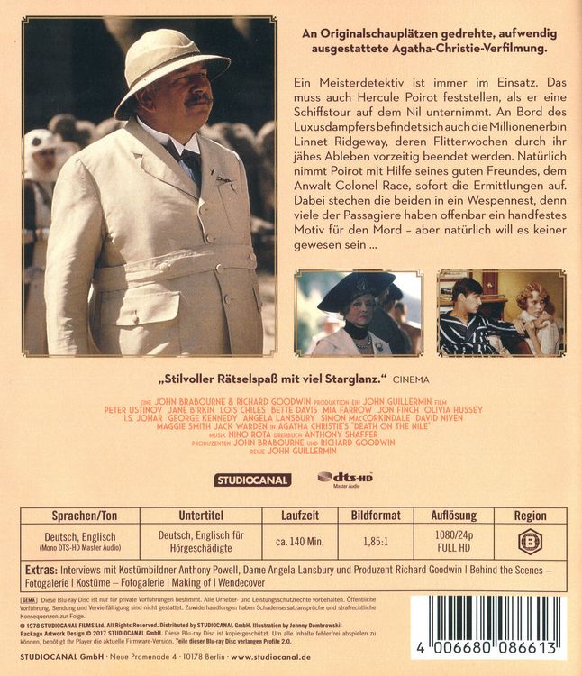Produktbild: Tod auf dem Nil - Agatha Christie