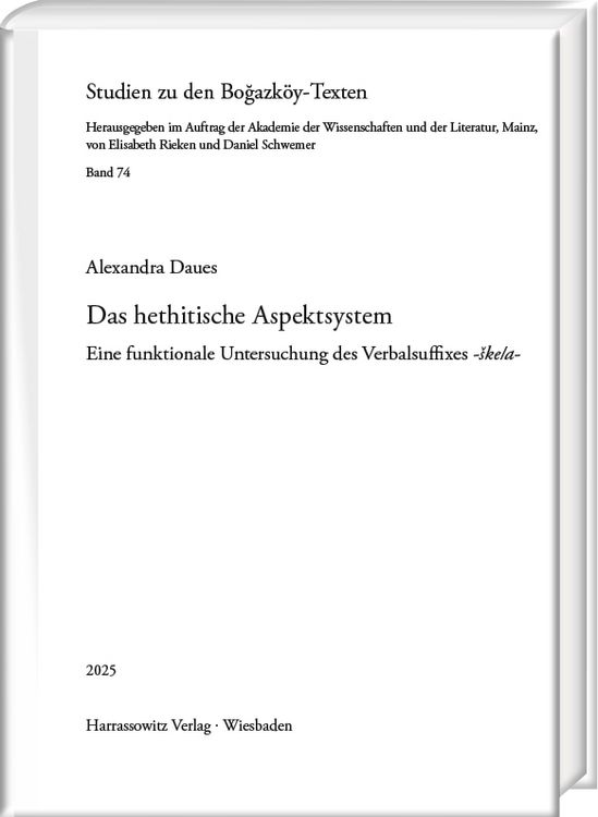 Produktbild: Das hethitische Aspektsystem