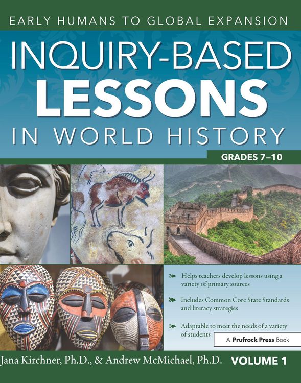 Produktbild: Inquiry-Based Lessons in World History