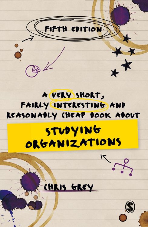 Produktbild: A Very Short, Fairly Interesting and Reasonably Cheap Book About Studying Organizations