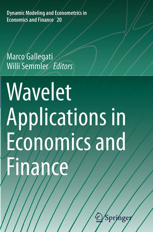 Produktbild: Wavelet Applications in Economics and Finance