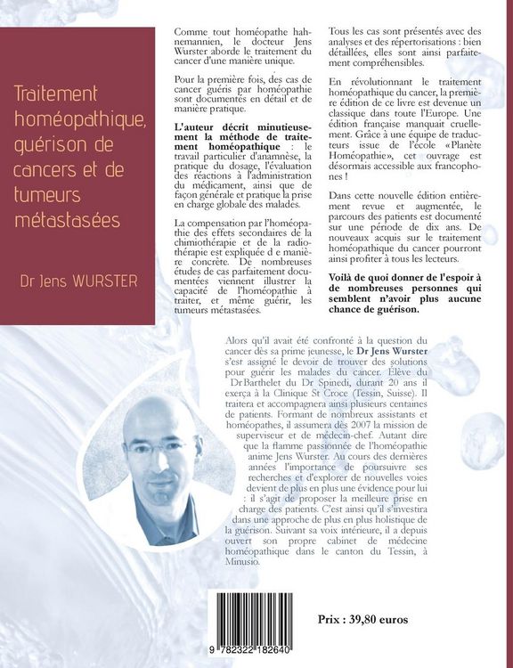 Produktbild: Traitement hom&eacute;opathique, gu&eacute;rison de cancers et de tumeurs m&eacute;tastas&eacute;es