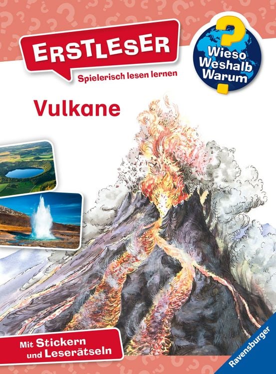 Produktbild: Wieso? Weshalb? Warum? Erstleser, Band 2 - Vulkane