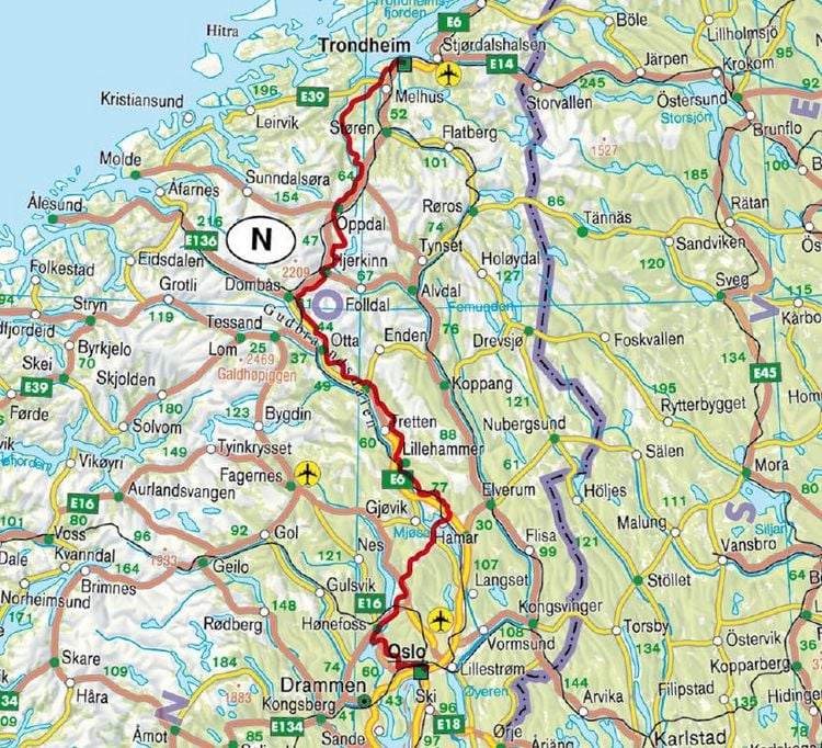 Produktbild: ROTHER Wanderf&uuml;hrer Olavsweg