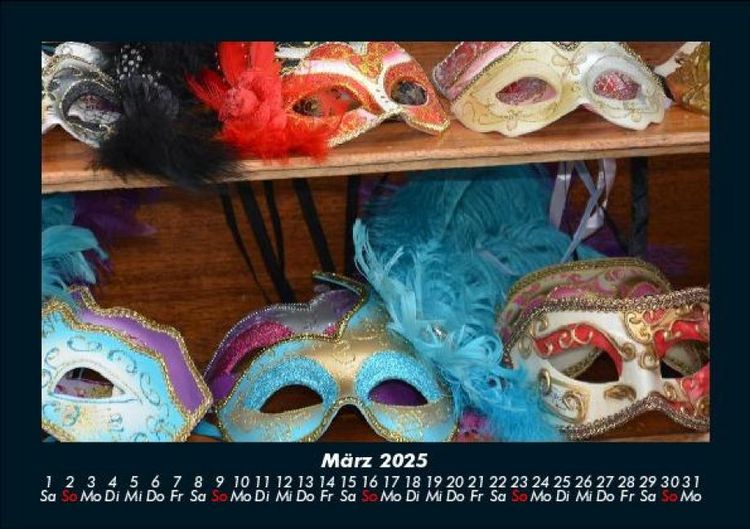 Produktbild: Venedig 2025 Fotokalender DIN A5