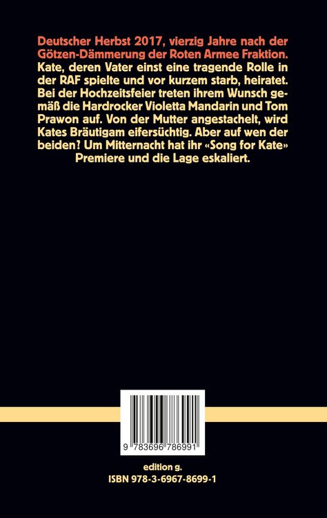 Produktbild: Song for Kate