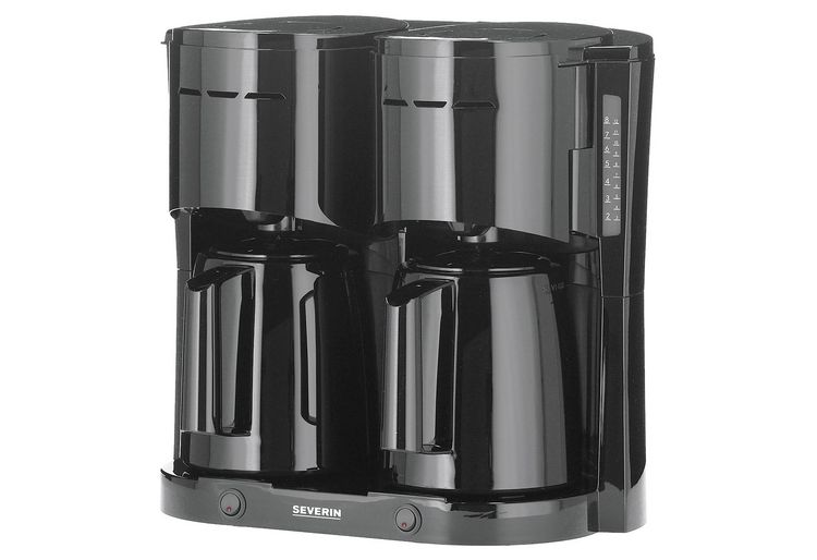 Produktbild: Severin KA 9315 Kaffeemaschine Schwarz Fassungsverm&ouml;gen Tassen=16 Isolierkanne