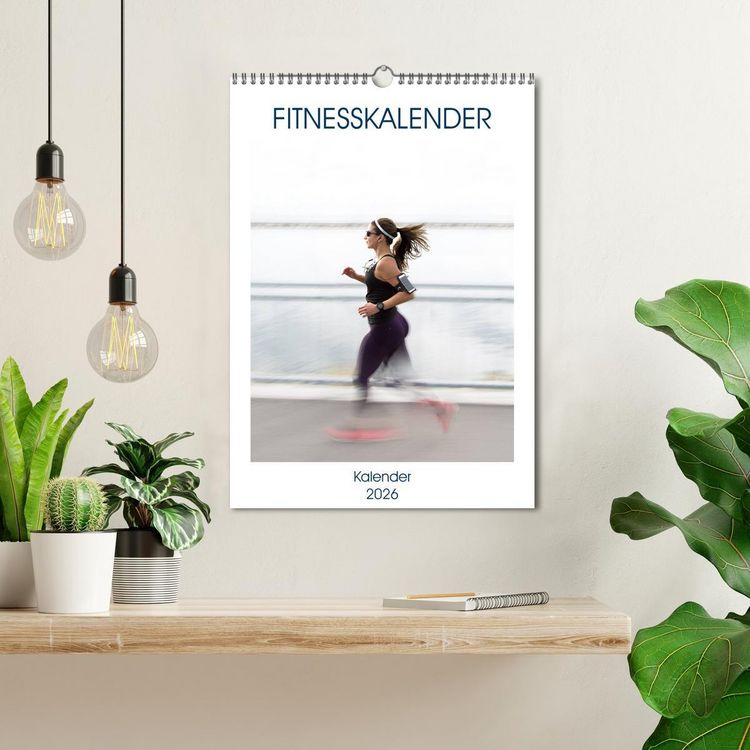 Produktbild: Fitnesskalender (Wandkalender 2026 DIN A3 hoch), CALVENDO Monatskalender