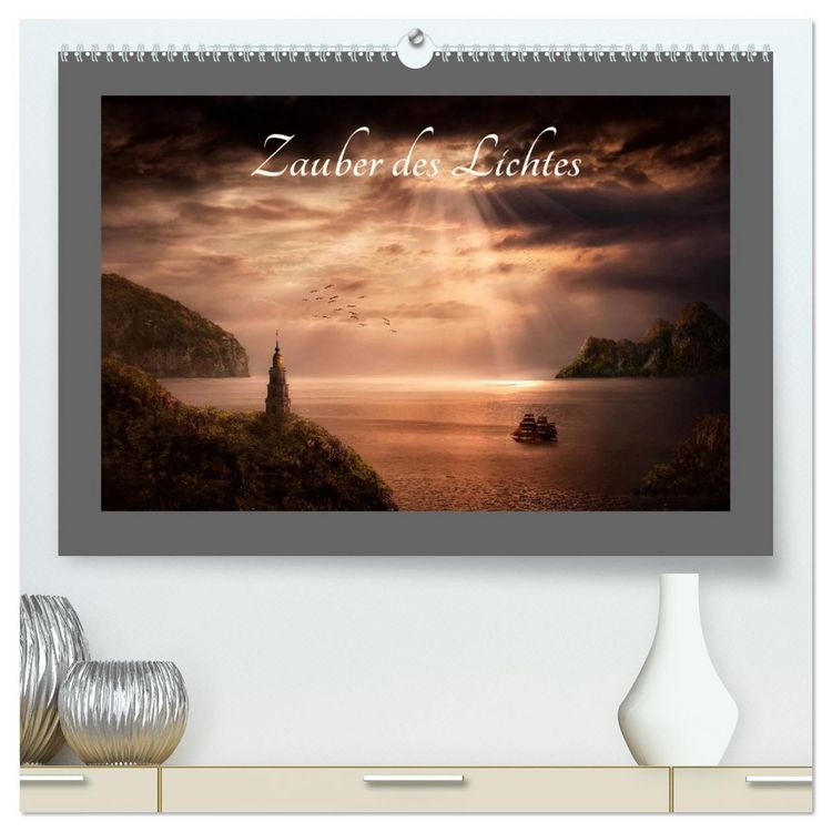 Produktbild: Zauber des Lichtes (hochwertiger Premium Wandkalender 2026 DIN A2 quer), Kunstdruck in Hochglanz