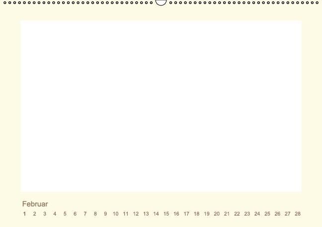 Produktbild: Immerw&auml;hrender Kalender zum selber Gestalten (Wandkalender immerw&auml;hrend DIN A3 quer)