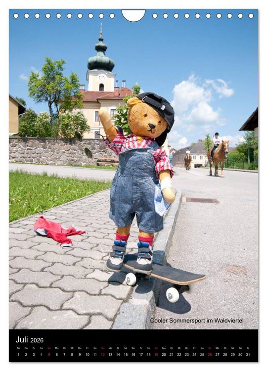 Produktbild: B&auml;riges &Ouml;sterreich (Wandkalender 2026 DIN A4 hoch), CALVENDO Monatskalender