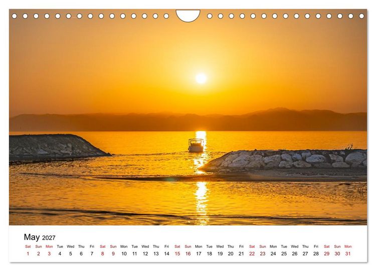 Produktbild: Magical sunsets. Lights between heaven and earth (Wall Calendar 2027 DIN A4 landscape), CALVENDO 12 Month Wall Calendar