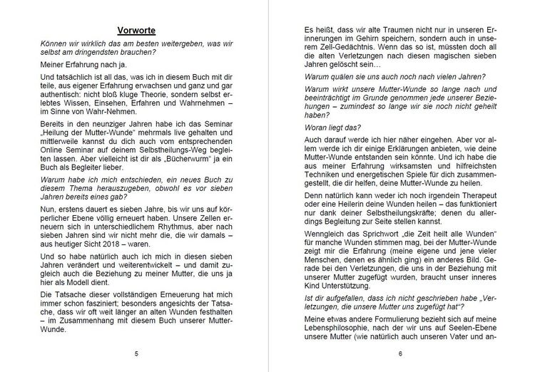 Produktbild: Heile deine Mutter-Wunde zum Mutter-Wunder