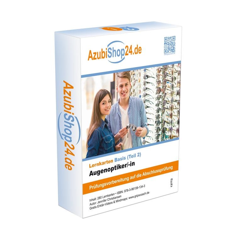 Produktbild: Augenoptiker Teil 2 Pr&uuml;fungsvorbereitung Lernkarten