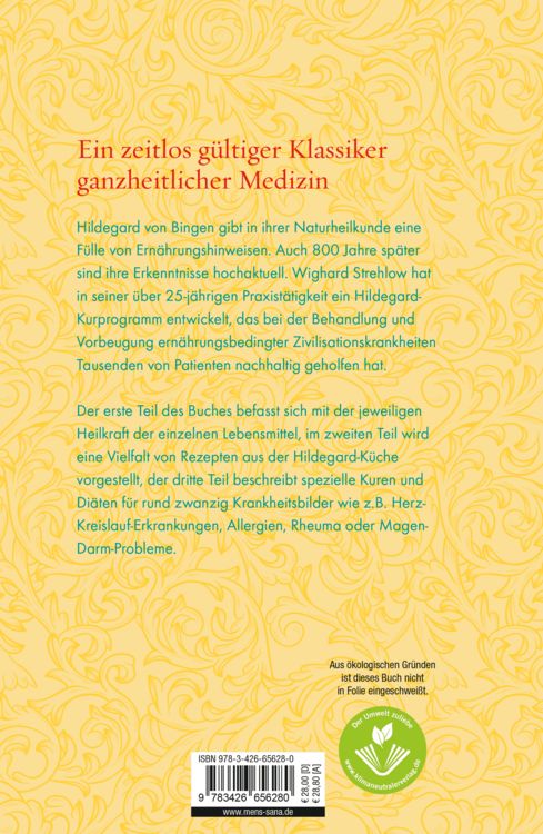 Produktbild: Die Ern&auml;hrungstherapie der Hildegard von Bingen