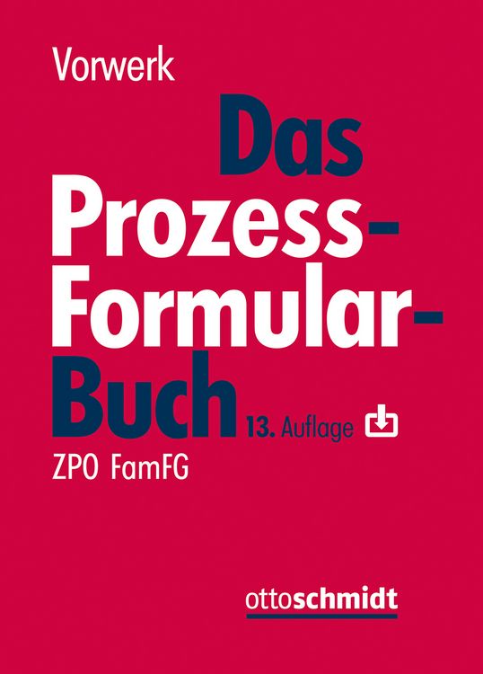 Produktbild: Das Prozessformularbuch
