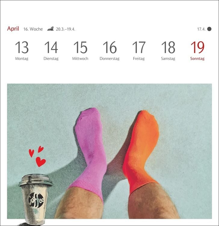 Produktbild: Welches Buch bin ich? Premium-Postkartenkalender 2026 - Literarischer Rätselkalender