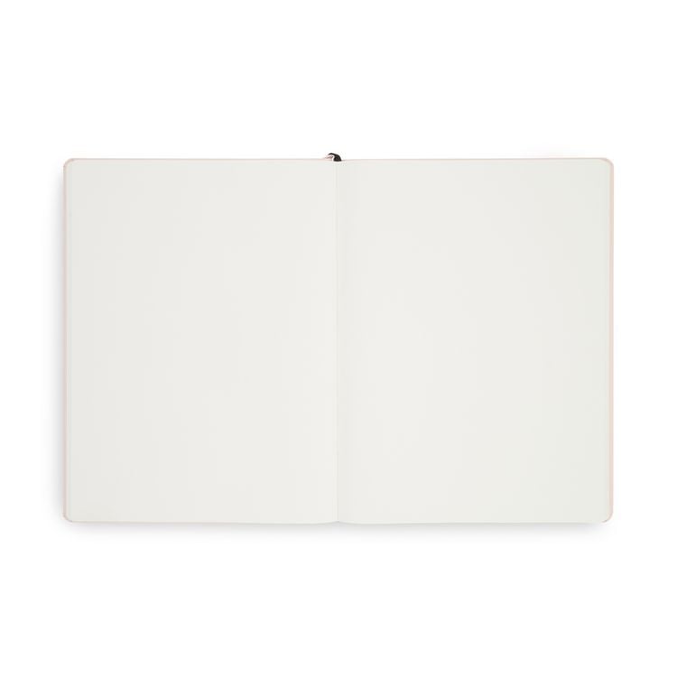 Produktbild: Notizbuch A4 Hardcover Magnolia Pink Blanko, 192 Seiten