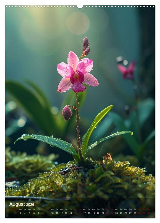 Produktbild: Ethereal Orchids (Wall Calendar 2026 DIN A2 portrait), CALVENDO 12 Month Wall Calendar