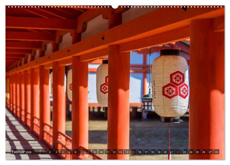 Produktbild: Japan - Schreine, Tempel, Metropolen (Wandkalender 2026 DIN A2 quer), CALVENDO Monatskalender