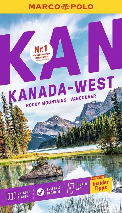 Produktbild: MARCO POLO Reisef&uuml;hrer E-Book Kanada West, Rocky Mountains, Vancouver