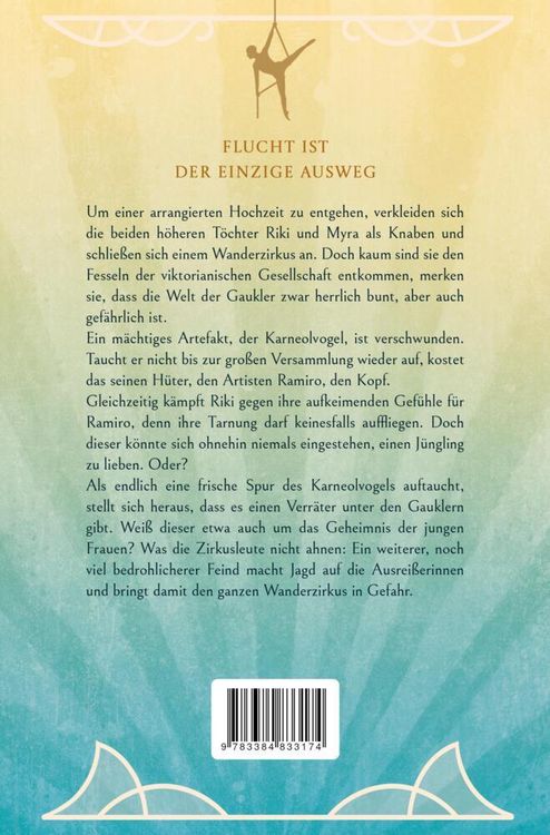Produktbild: Der Wanderzirkus - Viktorianische Adventure-Romance im Zirkusmillieu um zwei mutige junge Frauen, die als Jungs verkleidet mit einem Zirkus fliehen