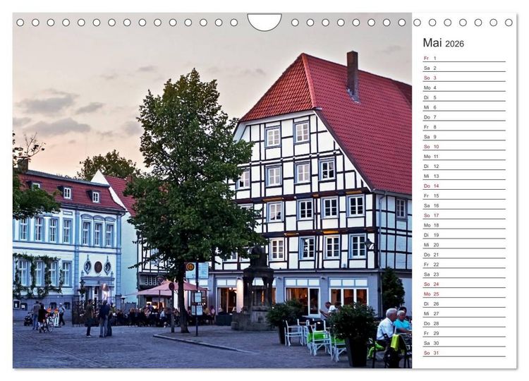 Produktbild: Hansestadt Soest (Wandkalender 2026 DIN A4 quer), CALVENDO Monatskalender