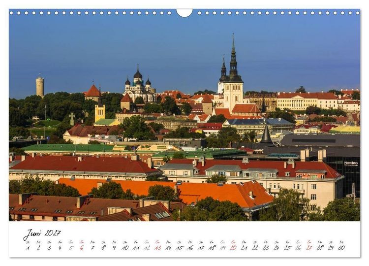 Produktbild: Tallinn Altstadt (Wandkalender 2027 DIN A3 quer), CALVENDO Monatskalender