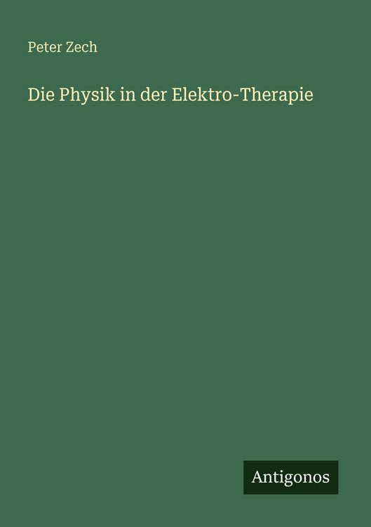 Produktbild: Die Physik in der Elektro-Therapie