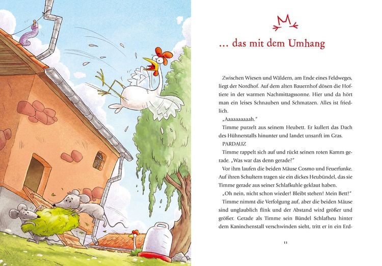 Produktbild: Das Katzenhuhn 1: Geschichten von einem sehr besonderen Bauernhof