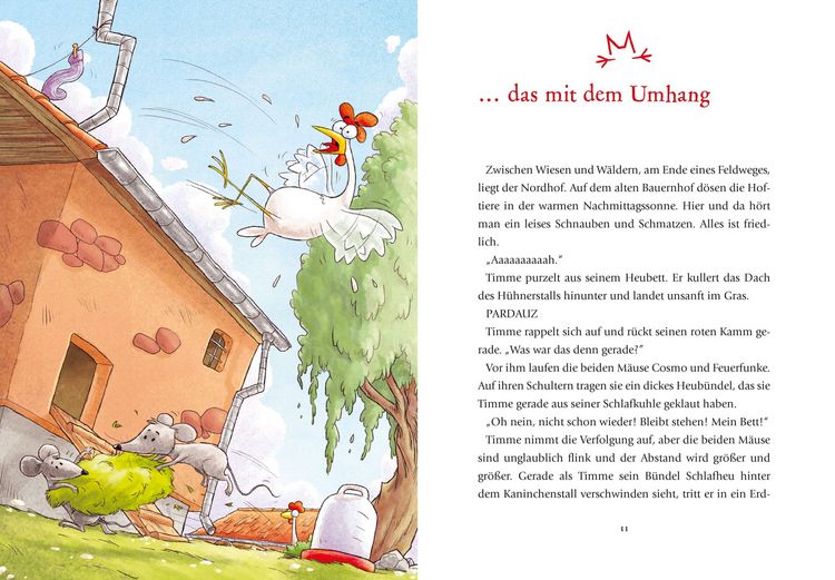 Produktbild: Das Katzenhuhn 1: Geschichten von einem sehr besonderen Bauernhof