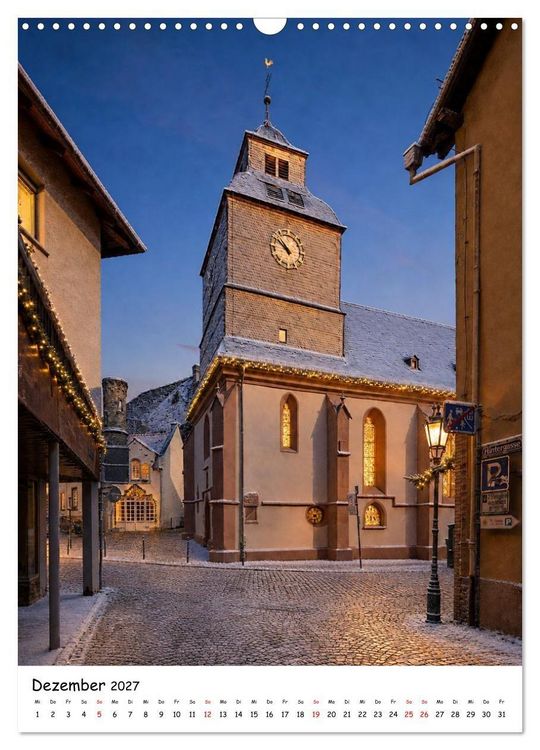 Produktbild: Burgstadt Eppstein (Wandkalender 2027 DIN A3 hoch), CALVENDO Monatskalender