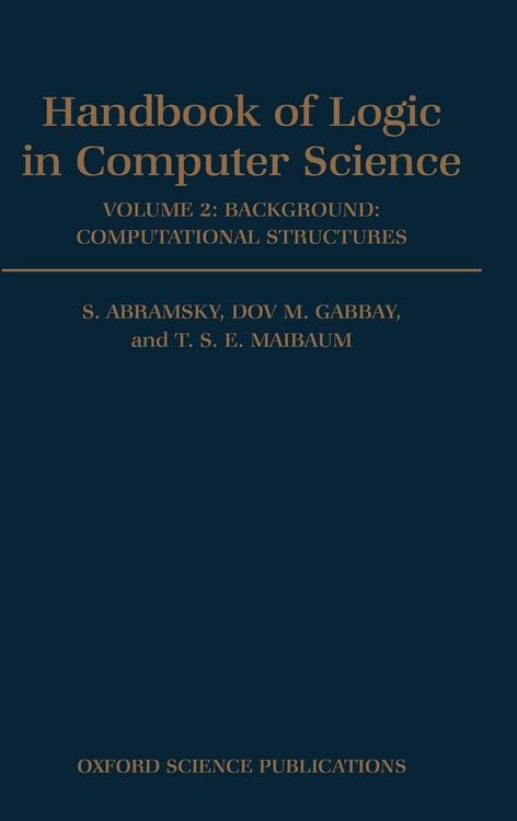 Produktbild: Handbook of Logic in Computer Science