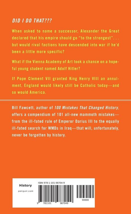 Produktbild: 101 Stumbles in the March of History