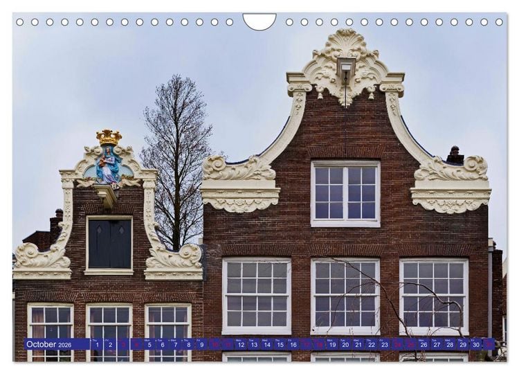 Produktbild: AWESOME AMSTERDAM (Wall Calendar 2026 DIN A4 landscape), CALVENDO 12 Month Wall Calendar