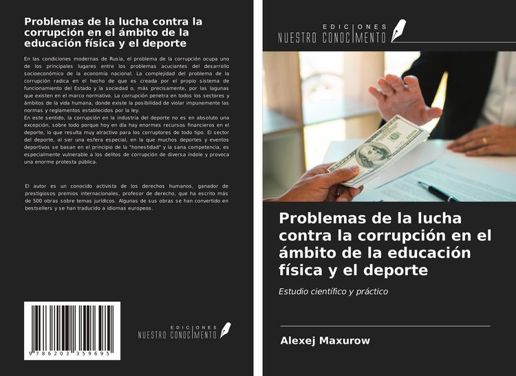 Produktbild: Problemas de la lucha contra la corrupci&oacute;n en el &aacute;mbito de la educaci&oacute;n f&iacute;sica y el deporte