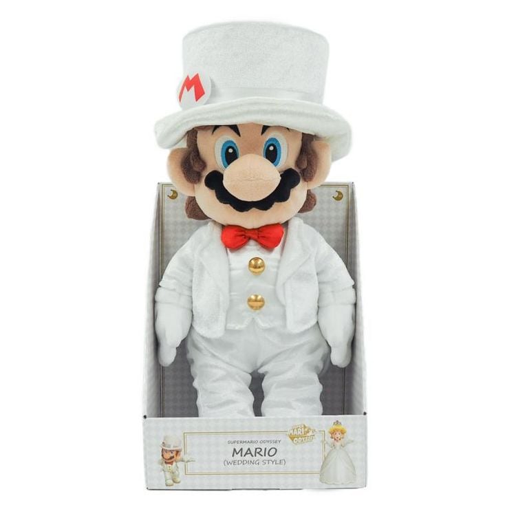 Produktbild: Nintendo Super Mario Pl&uuml;sch Peach Br&auml;utigam, 39 cm