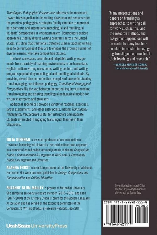 Produktbild: Translingual Pedagogical Perspectives