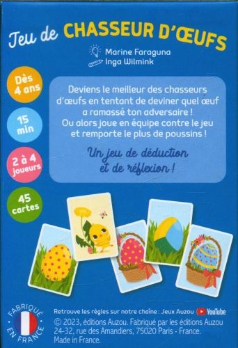 Produktbild: Jeu de chasseur d'oeufs : retrouve l'oeuf en quatre questions !