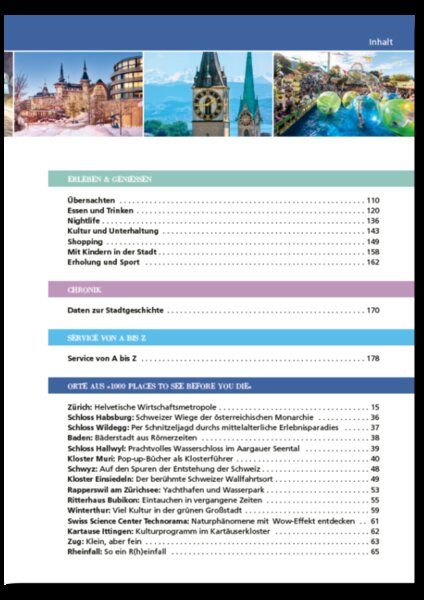 Produktbild: Reiseführer Zürich. Stadtführer inklusive Ebook. Ausflugsziele, Sehenswürdigkeiten, Restaurant & Hotels uvm.