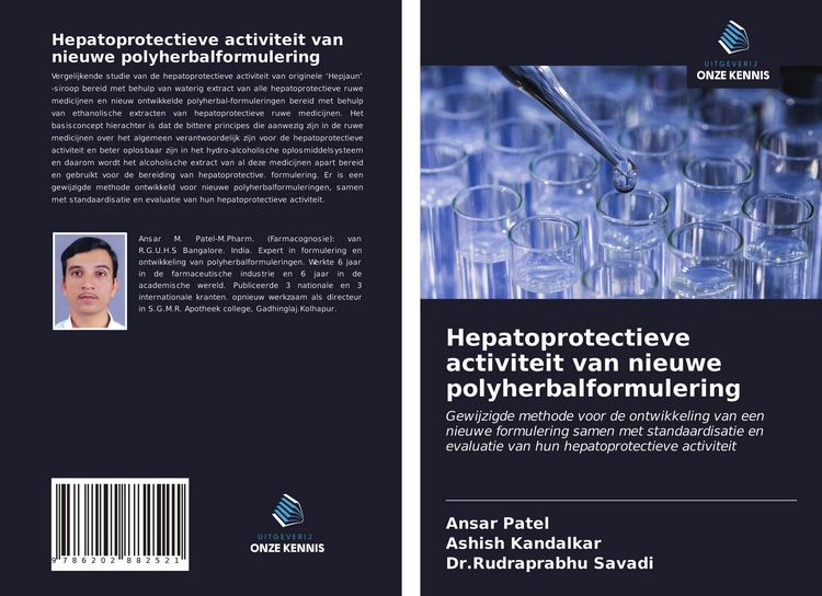 Produktbild: Hepatoprotectieve activiteit van nieuwe polyherbalformulering