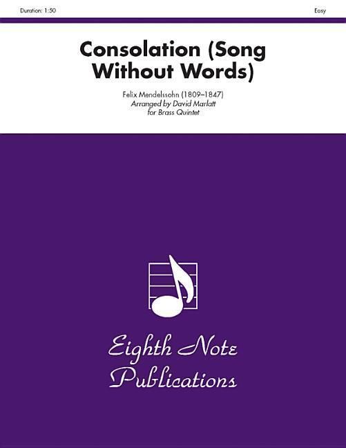 Produktbild: Mendelssohn, F: Consolation (Song Without Words)