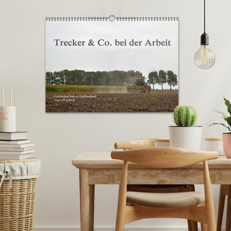 Produktbild: Trecker & Co. bei der Arbeit - Landwirtschaft in Ostfriesland (Wandkalender 2026 DIN A3 quer), CALVENDO Monatskalender