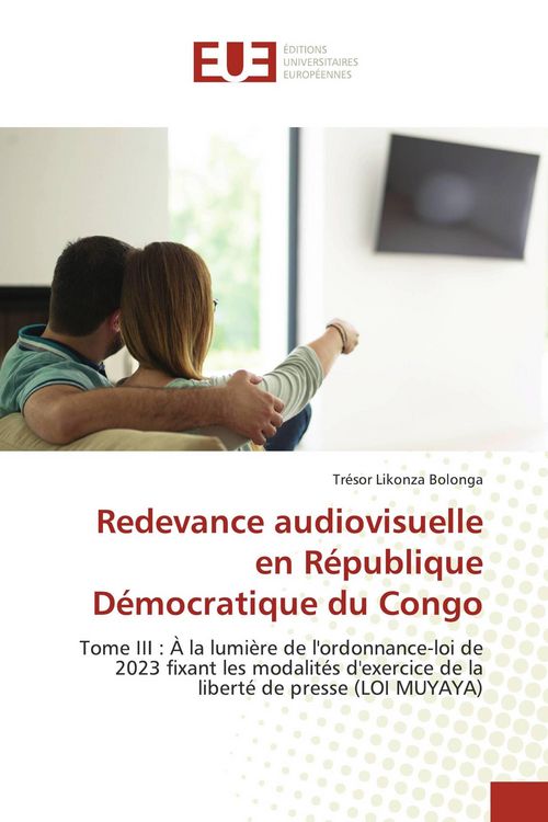 Produktbild: Redevance audiovisuelle en R&eacute;publique D&eacute;mocratique du Congo