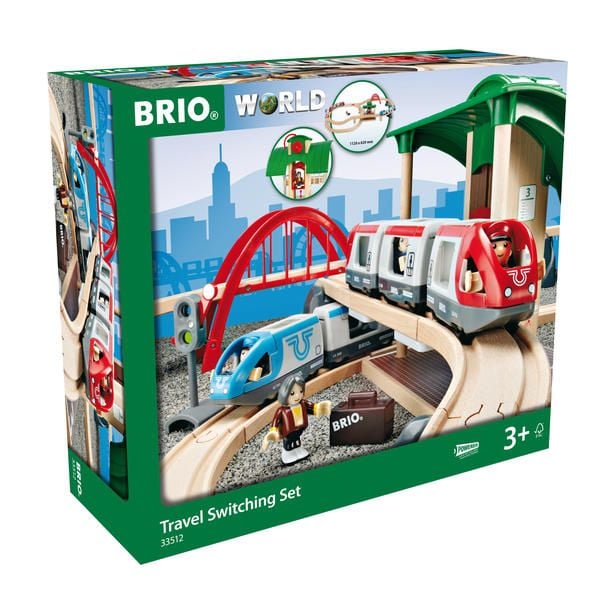 Produktbild: Brio Großes Bahn-Reisezug Set