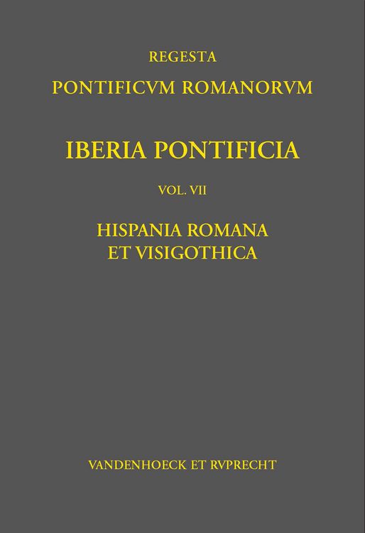 Produktbild: Iberia Pontificia. Vol. VII