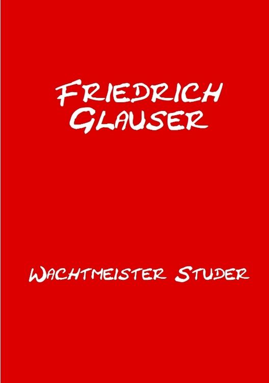 Produktbild: Wachtmeister Studer