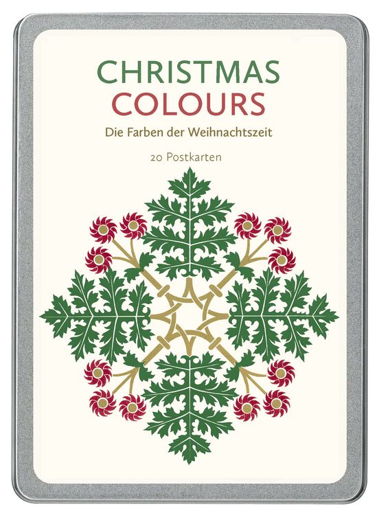 Produktbild: Christmas Colours Postkarten VE 20