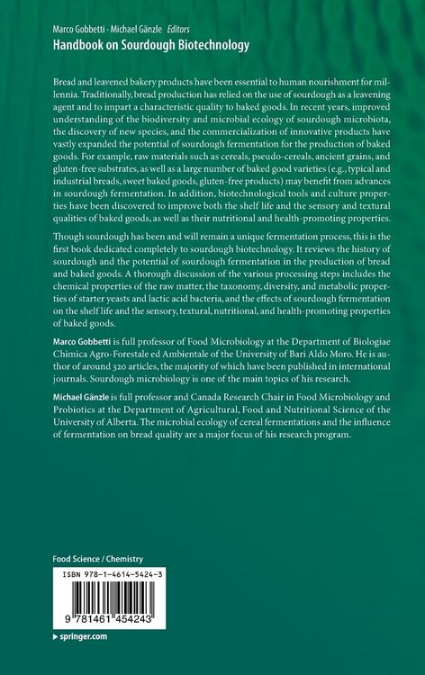 Produktbild: Handbook on Sourdough Biotechnology