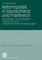 Produktbild: Reformpolitik in Deutschland und Frankreich